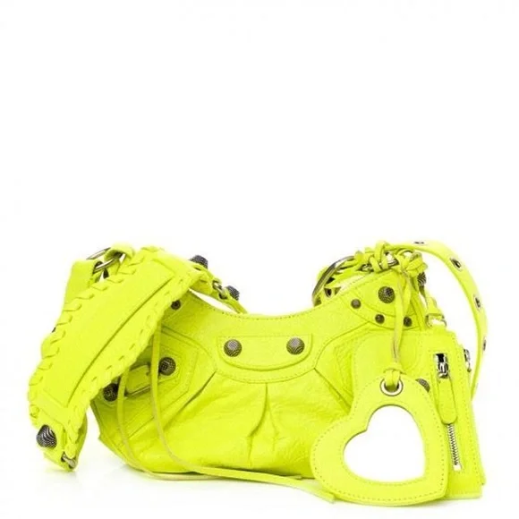 Balenciaga Neon Green Women's Bag - Picture 2 of 3